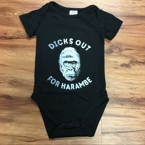 D***s out for Harambe onesie